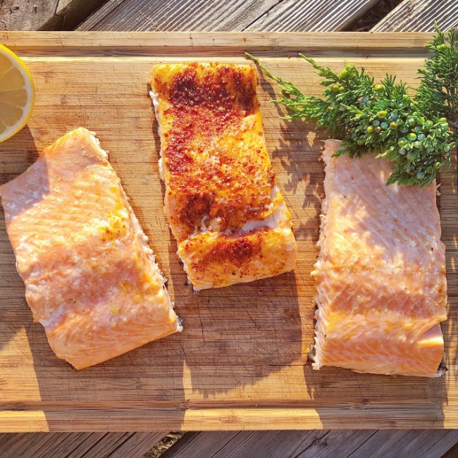 Image of Grilled Salmon, with Perfectly Crispy Skin